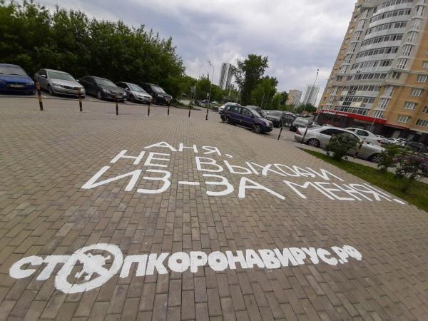 В Екатеринбурге появились стрит-арты в поддержку врачей, которые работают с коронавирусными больными - Фото 2