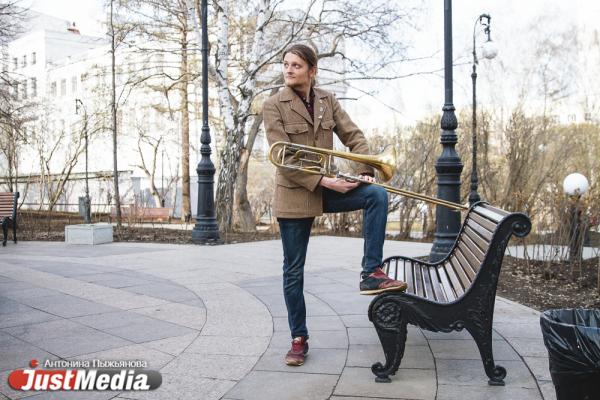 Борис Блинов, Kickin' Jass Orchestra: «Я хочу петь – петь на тромбоне». В Екатеринбурге -10 градусов - Фото 2