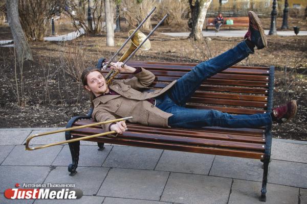 Борис Блинов, Kickin' Jass Orchestra: «Я хочу петь – петь на тромбоне». В Екатеринбурге -10 градусов - Фото 6