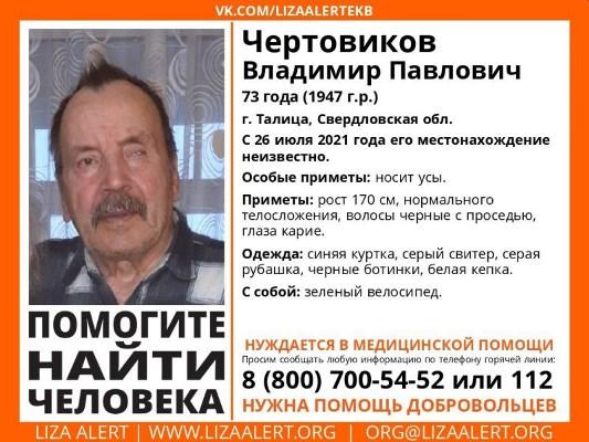 В Свердловской области пропал пенсионер, нуждающийся в медицинской помощи - Фото 2