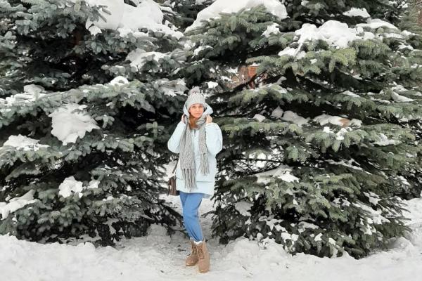 Ольга Пребытнова, студентка журфака: «С такой погодой можно и зиму полюбить» В Екатеринбурге -1 градус - Фото 4