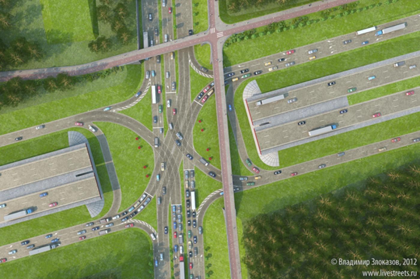 Московская—Объездная 2.0. Автор альтернативной развязки снял мультик на деньги меценатов - Фото 1