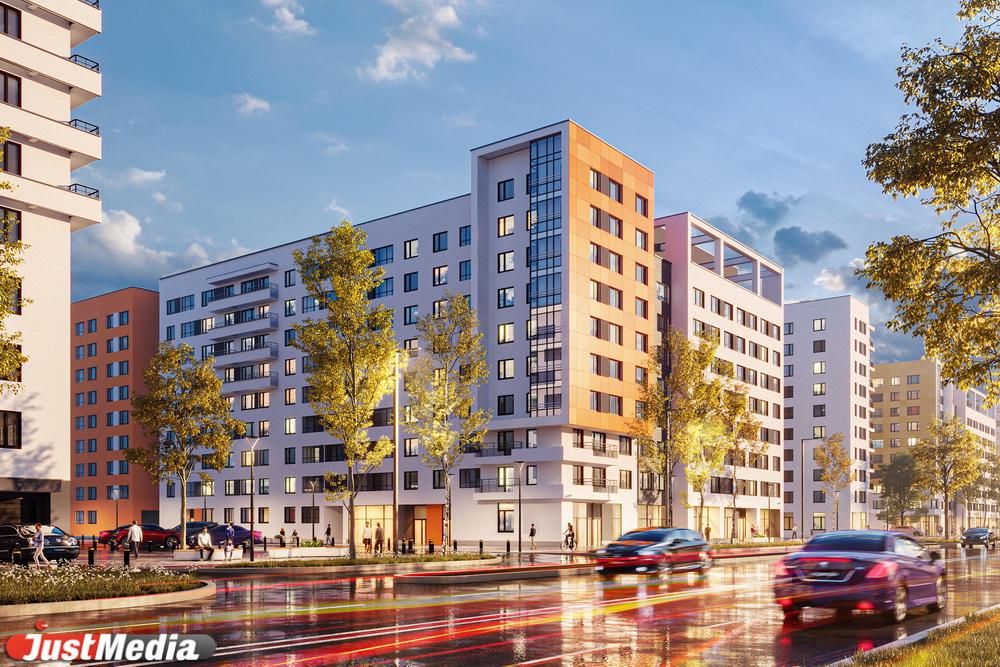 Без высоток и с «зелеными» парковками: в Екатеринбурге постоят белый «Квартал конструктивизма» - Фото 1