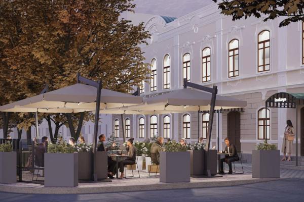 Бюро ISAEV architects показали, как должны выглядеть летние кафе Екатеринбурга - Фото 1