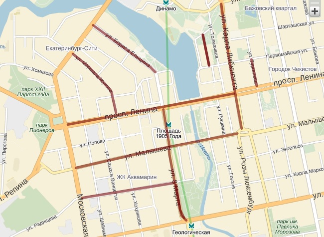 На День города центральные улицы Екатеринбурга перекроют. СХЕМЫ - Фото 2