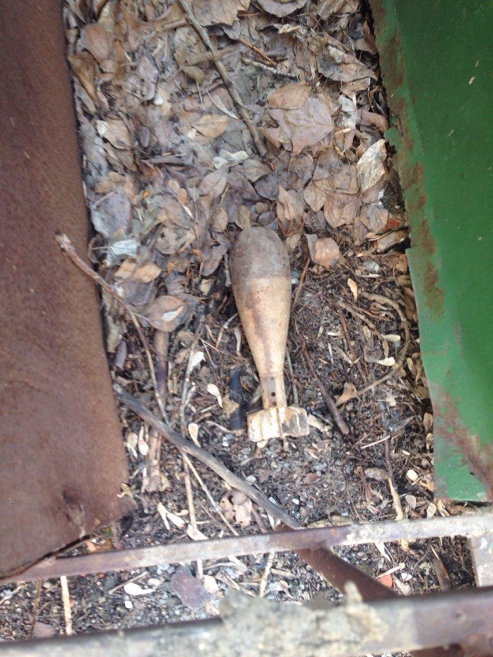 У Екатеринбургского автомобильно-дорожного колледжа студенты нашли минометную мину - Фото 2