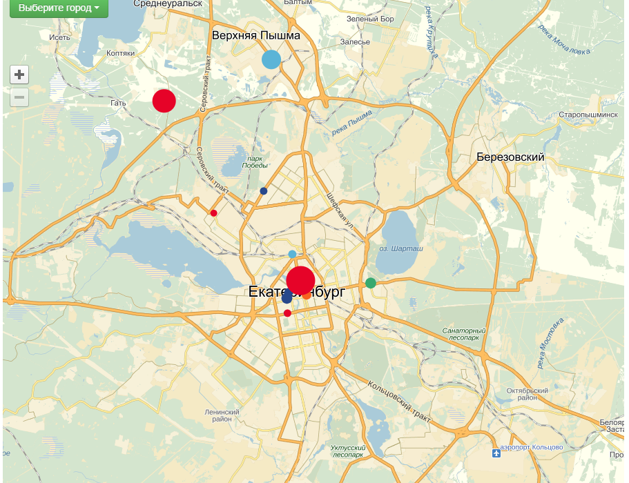 В 5 км от центра. Екатеринбург расположение. Расположение города Екатеринбурга. Местоположение на карте. Екатеринбургтна карте.
