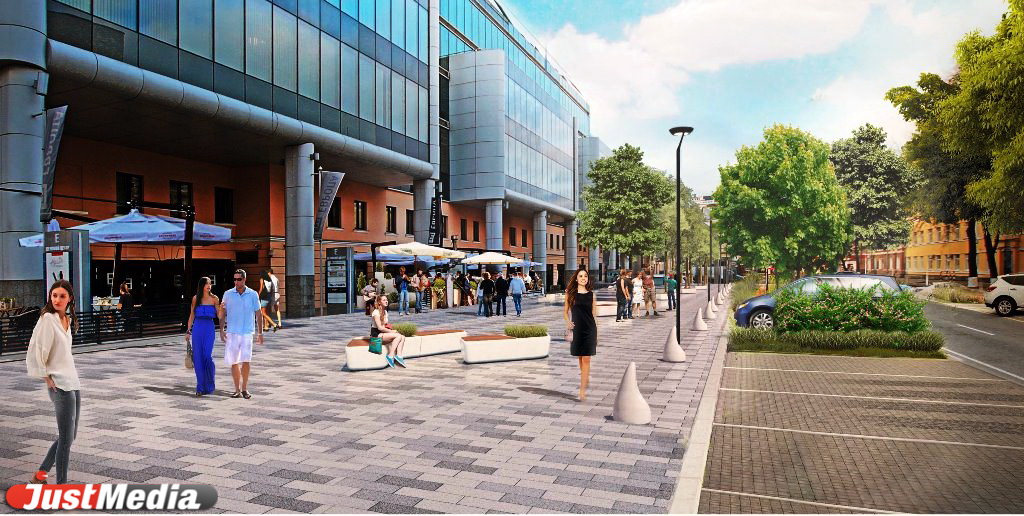 «Заленин», фонтан с супергероями города и дублер Вайнера. Екатеринбуржцам рассказали, что появится в центре на месте парковок  - Фото 14