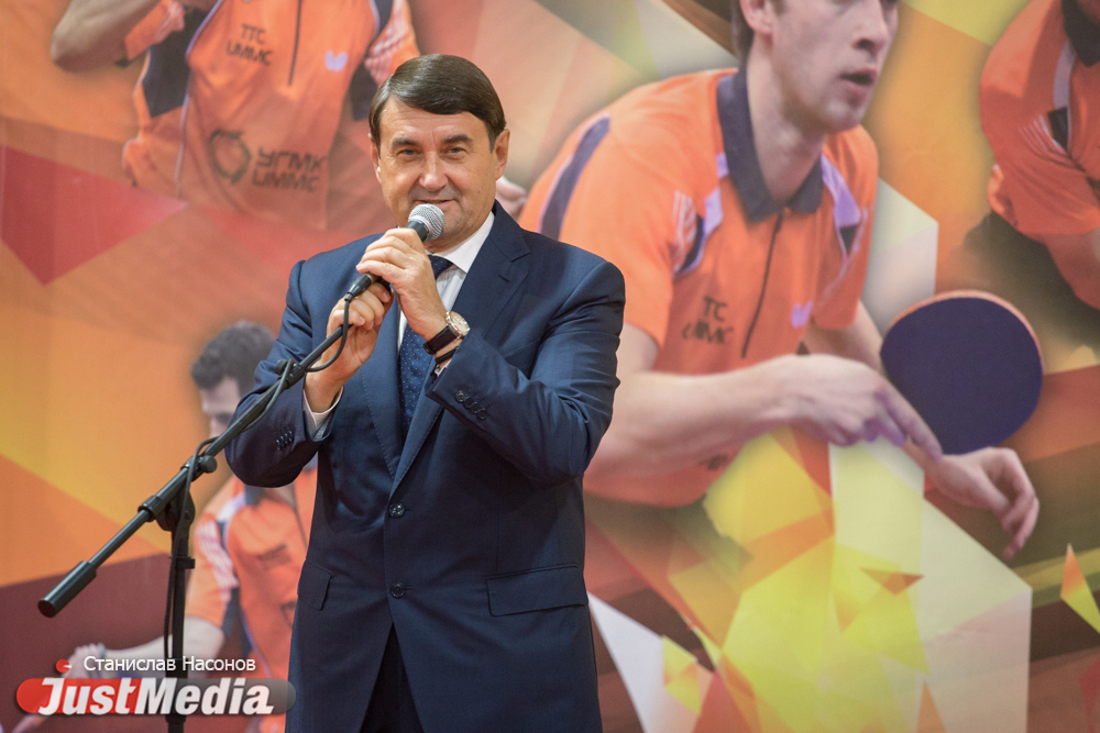 Левитин, Куйвашев и Козицын открыли новый зал настольного тенниса в Екатеринбурга - Фото 5