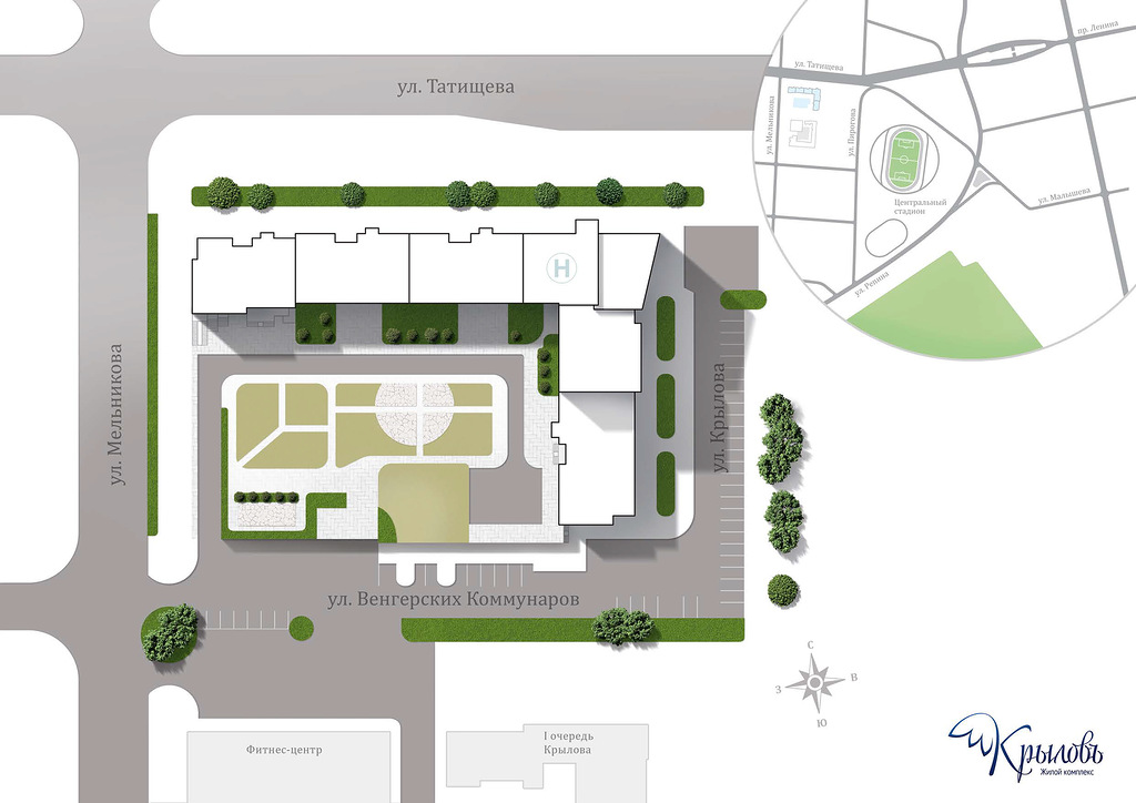 На ВИЗе построят жилой комплекс с вертолетной площадкой, террасами и панорамными лифтами - Фото 4