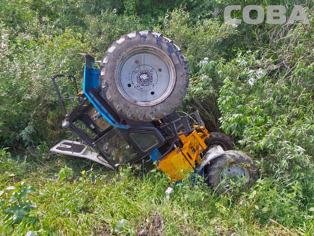 На ЕКАДе автолюбительница на Chevrolet перевернула трактор - Фото 2