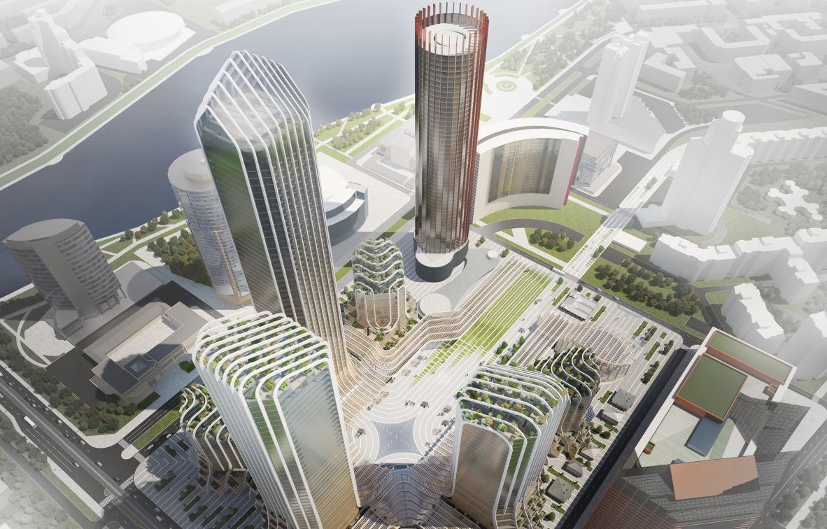 «Екатеринбург-Сити» превратится в 250-метровый Каменный цветок с каскадом площадей. ФОТО - Фото 6