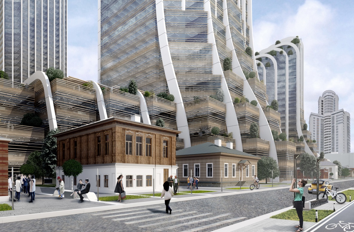 «Екатеринбург-Сити» превратится в 250-метровый Каменный цветок с каскадом площадей. ФОТО - Фото 5