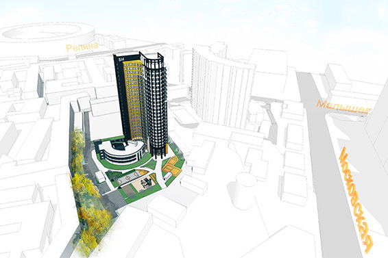 На Малышева к аптечному складу хотят пристроить 25-этажную высотку - Фото 2