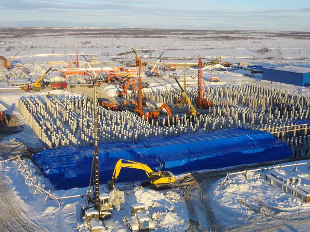 ТЭС «Полярная» строится в круглосуточном режиме. ФОТОрепортаж со стройплощадки - Фото 2