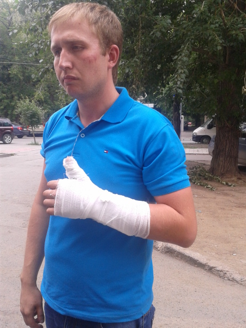 На эсера Усова однопартиец написал заявление в полицию: «Сломал руку, обещал забить битой, кричал, что он контуженный» - Фото 2