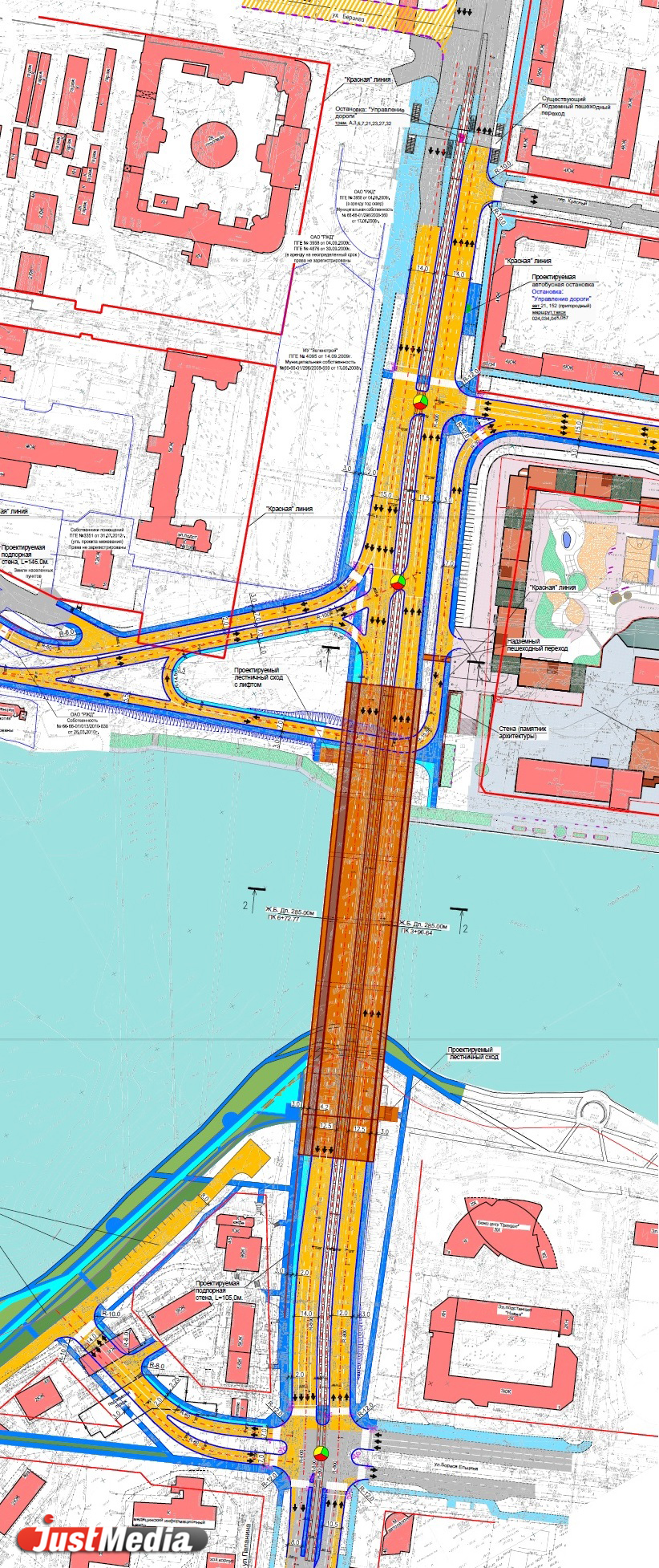 Проектировать мост через Исеть в районе Челюскинцев мэрия начнет в первом квартале 2015 года. Как будет выглядеть новый Макаровский мост. ПРОЕКТ, ВИДЕО - Фото 2
