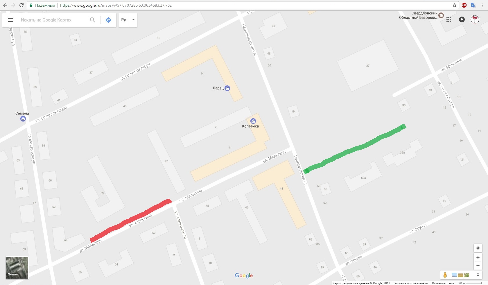 Гугл карта ирбит