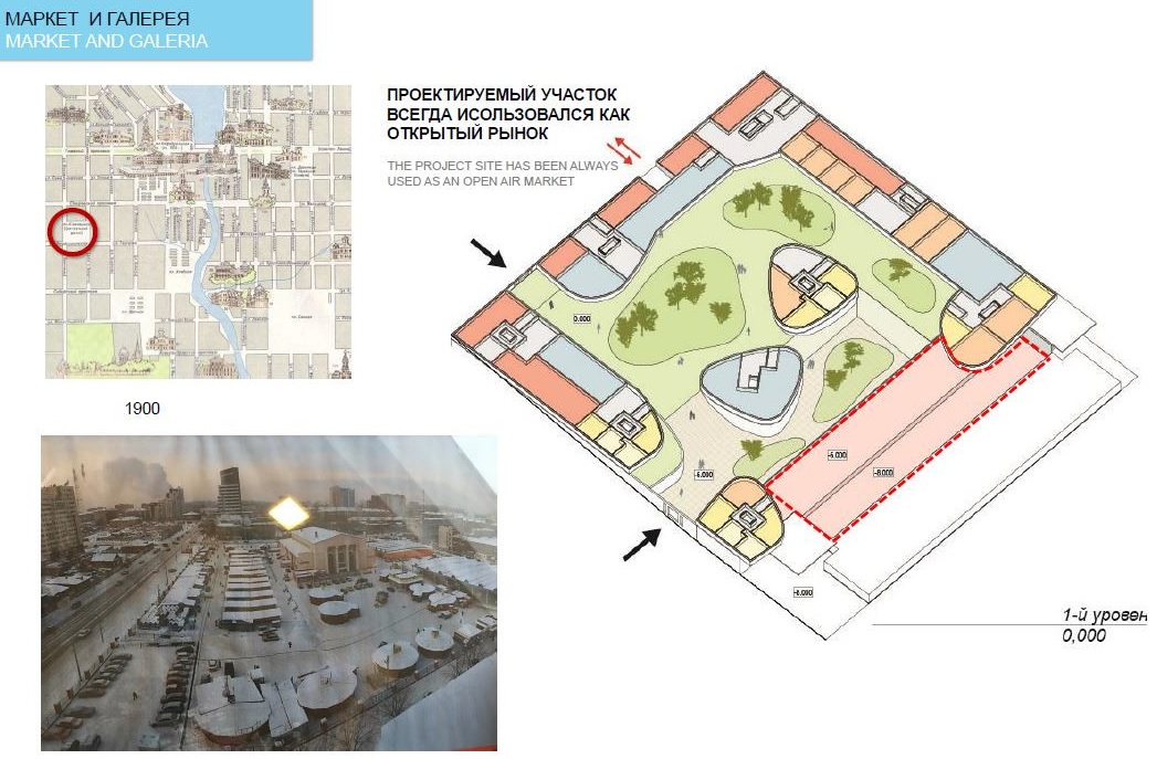 На Градсовете презентуют проект высотного квартала «Форум-сити» на месте Центрального рынка. ФОТО - Фото 5