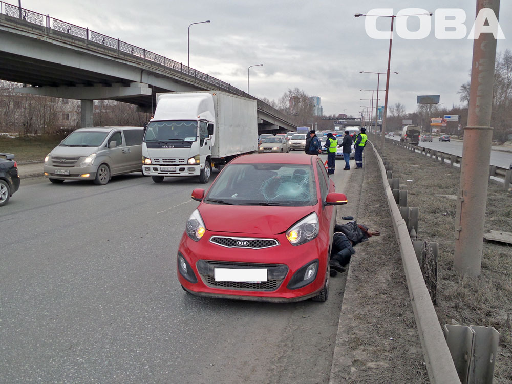 На Объездной дороге автоледи на малолитражке сбила неадекватного пешехода. ФОТО 18+ - Фото 7