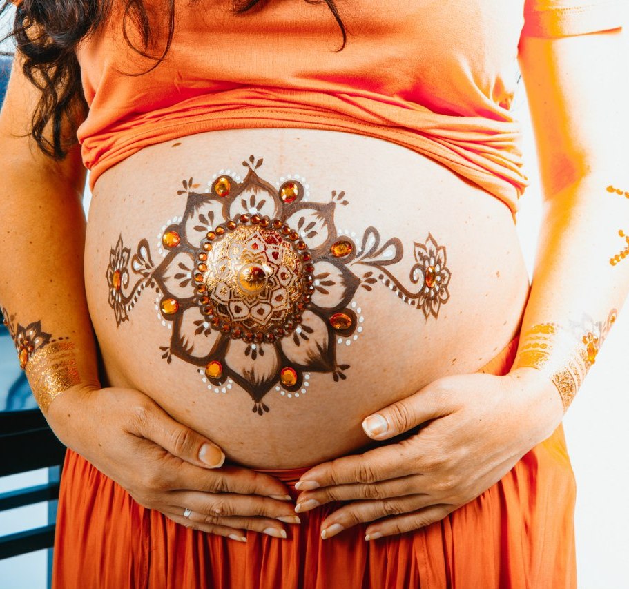  Художники распишут беременным екатеринбурженкам животы и создадут с ними тридцатиметровые мозаичные картины - Фото 3