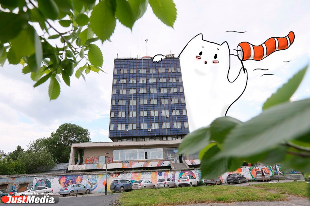 Рисованный кот из Академического покоряет Екатеринбург в компании JustMedia. ЭКСКЛЮЗИВНЫЕ ФОТО - Фото 7