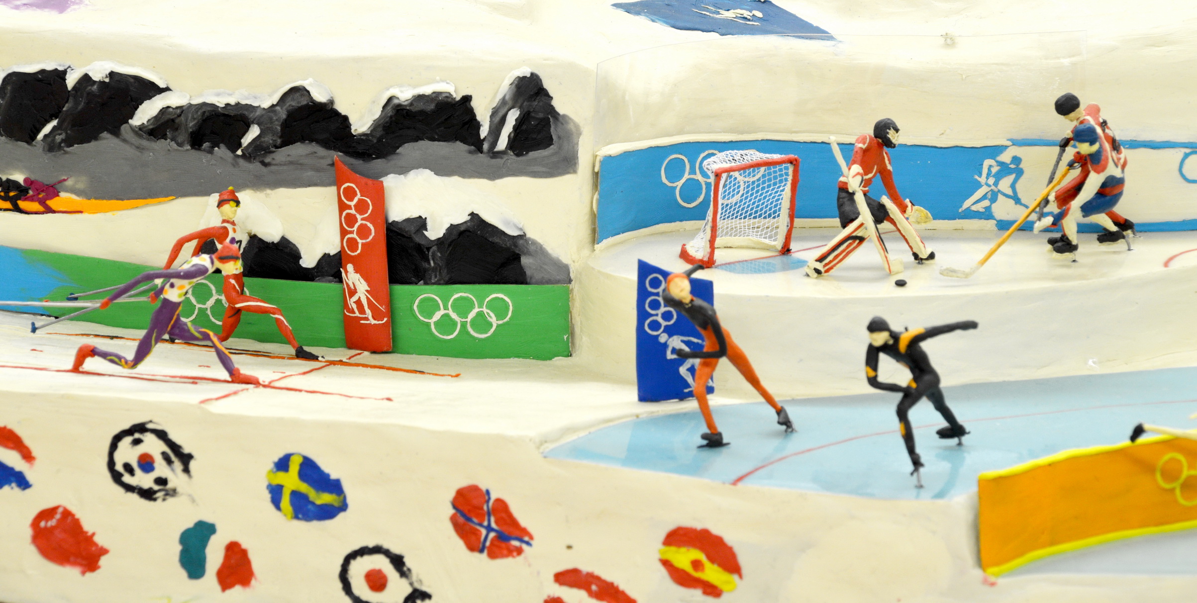 Пластилиновая Олимпиада. Народный умелец из Двуреченска сделал необычную диораму - Фото 3
