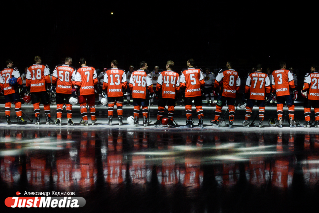 Олимпийские чемпионы, московские актеры, «Уральские пельмени» и свердловские чиновники схлестнулись в «Матче всех звезд» - Фото 6