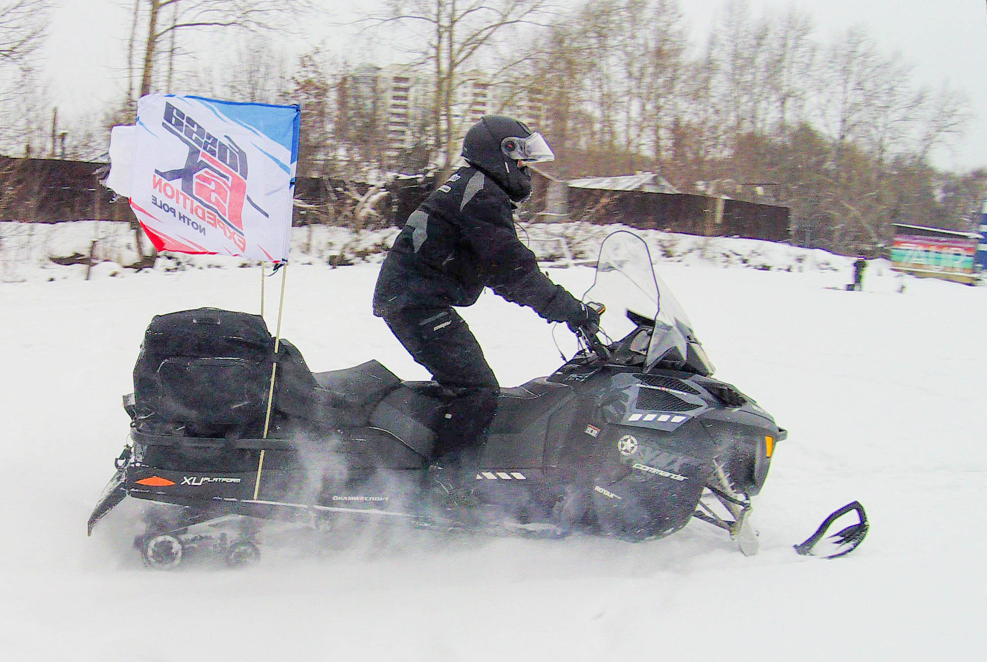 1300 километров по непроходимым тропам. Завершился первый этап экспедиции на снегоходах от Екатеринбурга до Северного Ледовитого океана - Фото 2