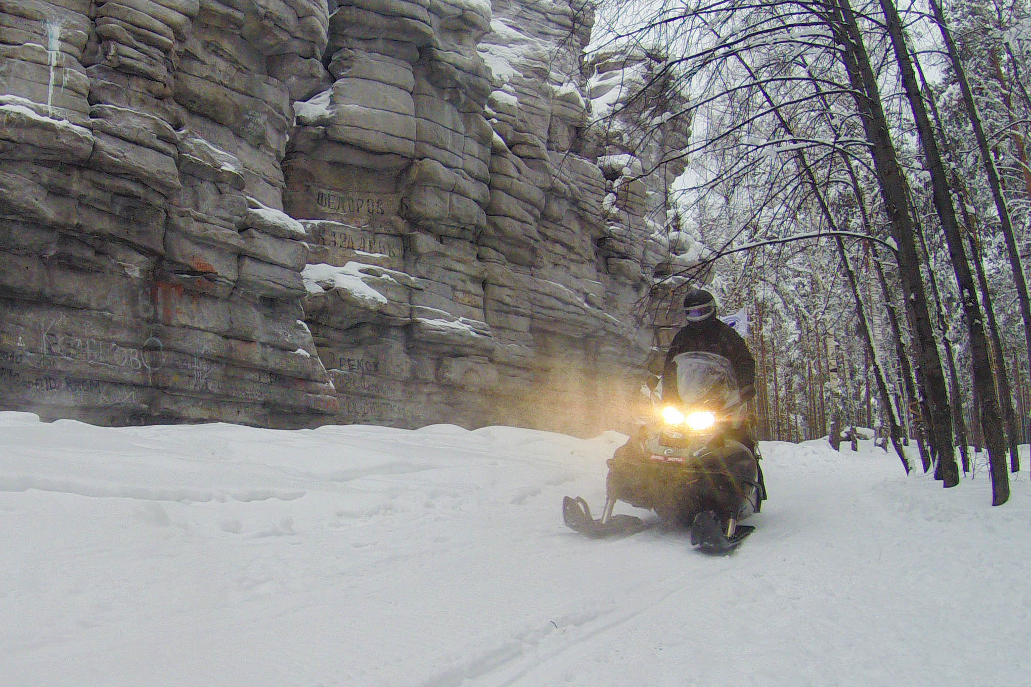 1300 километров по непроходимым тропам. Завершился первый этап экспедиции на снегоходах от Екатеринбурга до Северного Ледовитого океана - Фото 3