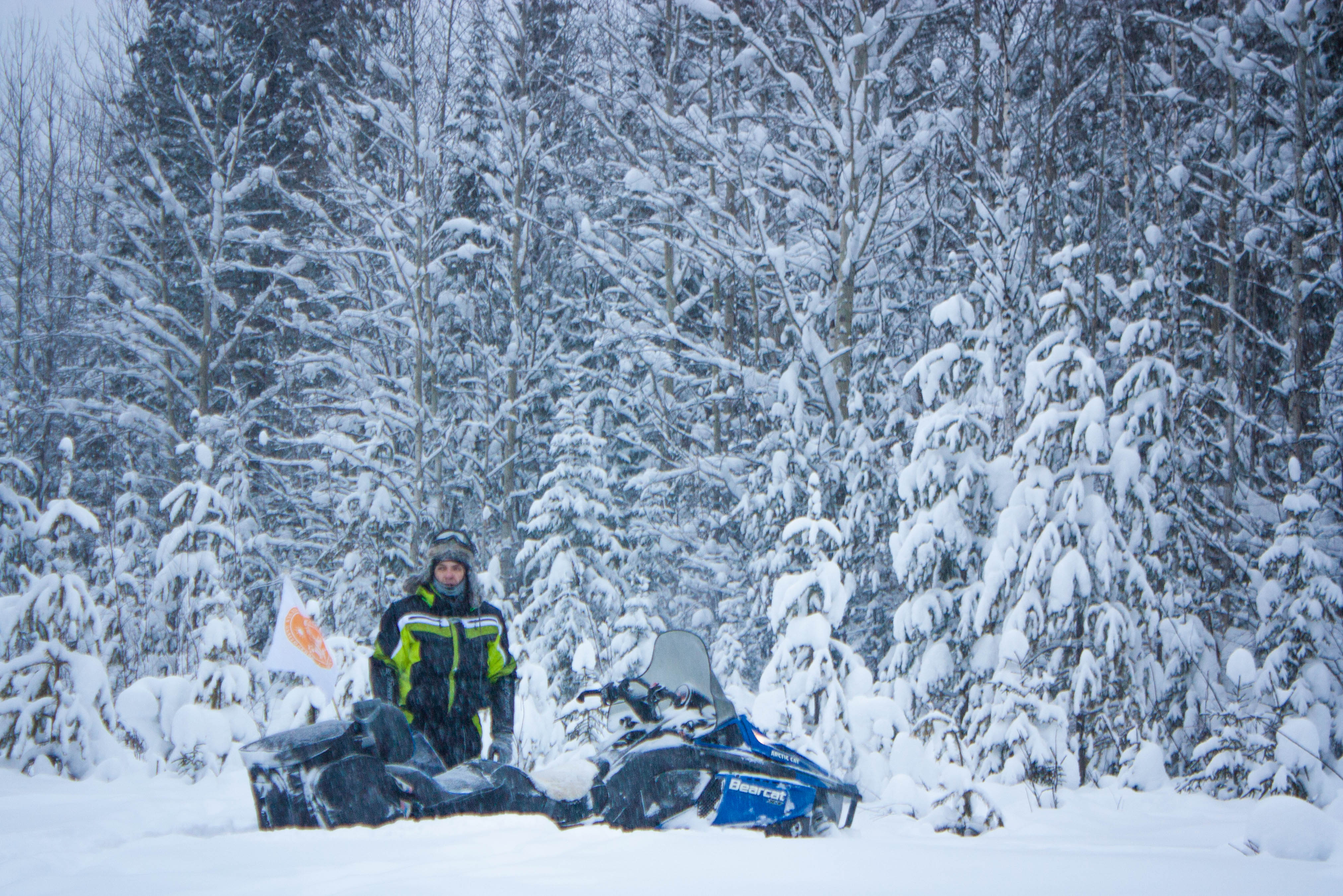 1300 километров по непроходимым тропам. Завершился первый этап экспедиции на снегоходах от Екатеринбурга до Северного Ледовитого океана - Фото 5