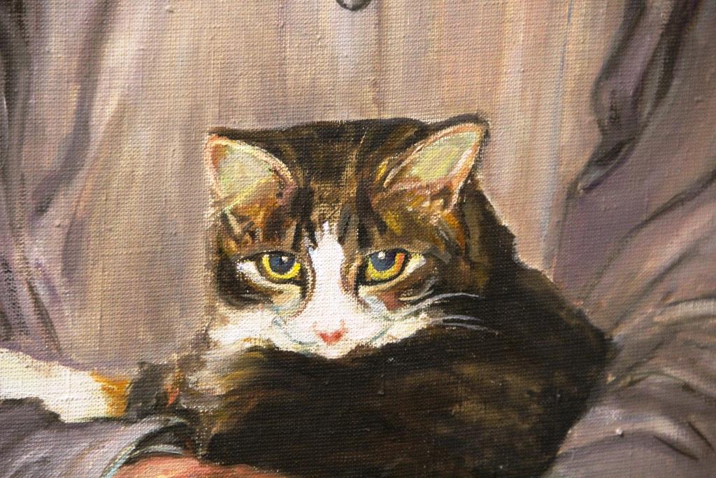 «В этом взгляде  столько всего». Картины с котиками могут увидеть жители Екатеринбурга - Фото 7