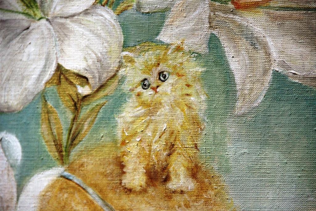 «В этом взгляде  столько всего». Картины с котиками могут увидеть жители Екатеринбурга - Фото 10