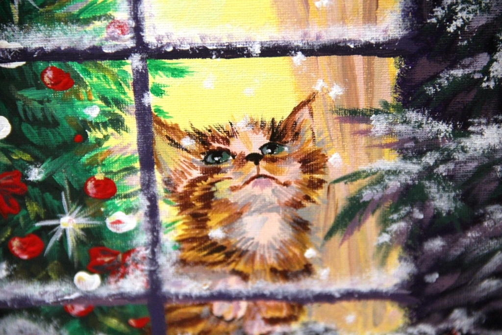 «В этом взгляде  столько всего». Картины с котиками могут увидеть жители Екатеринбурга - Фото 11