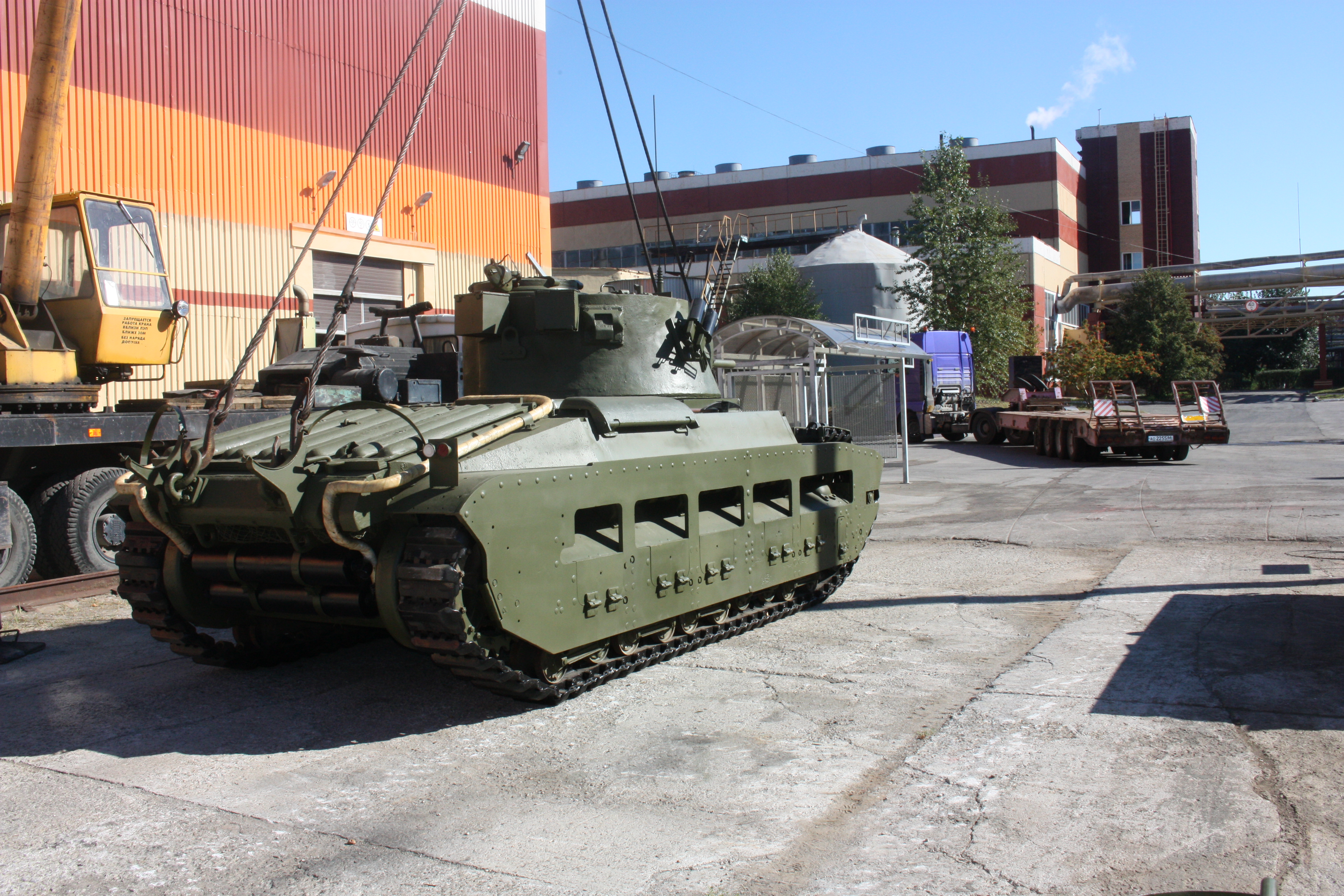 В музей военной техники УГМК прибыли боевые «англичане» - Фото 2