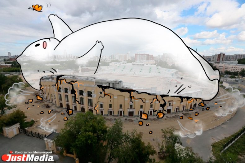 Рисованный кот из Академического покоряет Екатеринбург в компании JustMedia. ЭКСКЛЮЗИВНЫЕ ФОТО - Фото 13