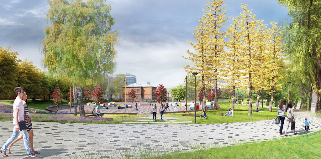 «Заленин», фонтан с супергероями города и дублер Вайнера. Екатеринбуржцам рассказали, что появится в центре на месте парковок  - Фото 19