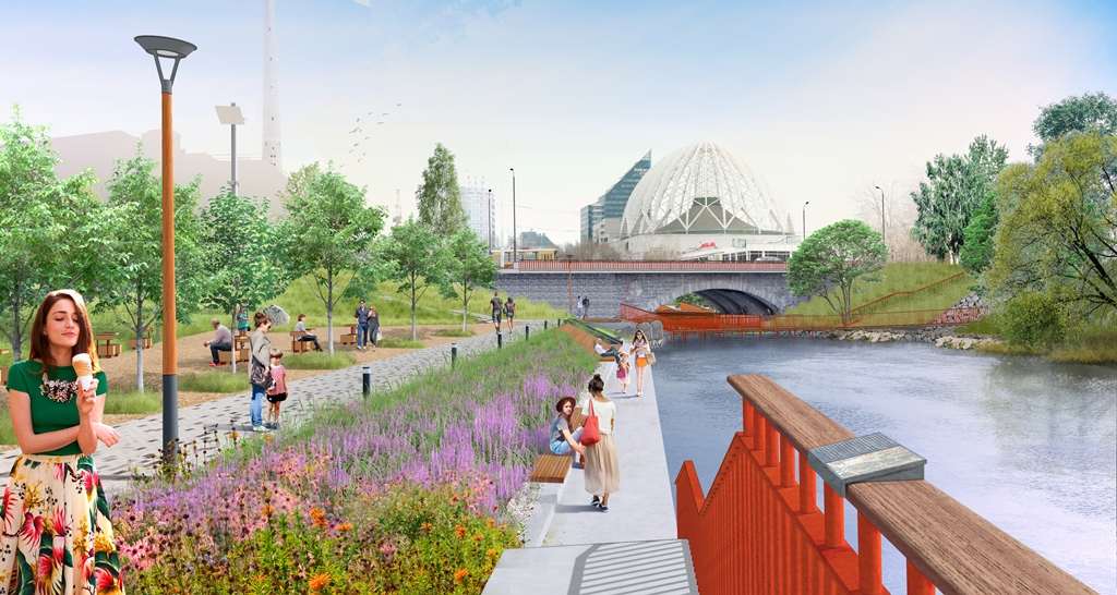 «Заленин», фонтан с супергероями города и дублер Вайнера. Екатеринбуржцам рассказали, что появится в центре на месте парковок  - Фото 17