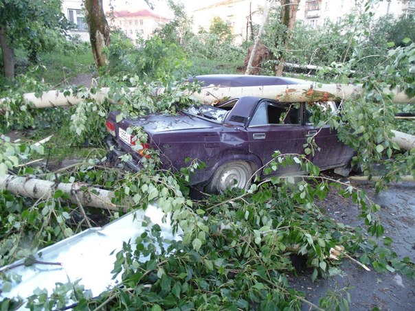 Ночью в Асбесте бушевал ураган: «На улицах, как после бомбежки: деревья вырывало с корнем, срывало крыши и балконы» - Фото 8