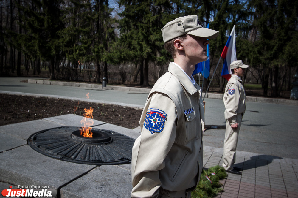 «Свою жизнь я посвящаю спасению человеческой жизни…». Кадеты и спасатели сегодня приняли присягу - Фото 3