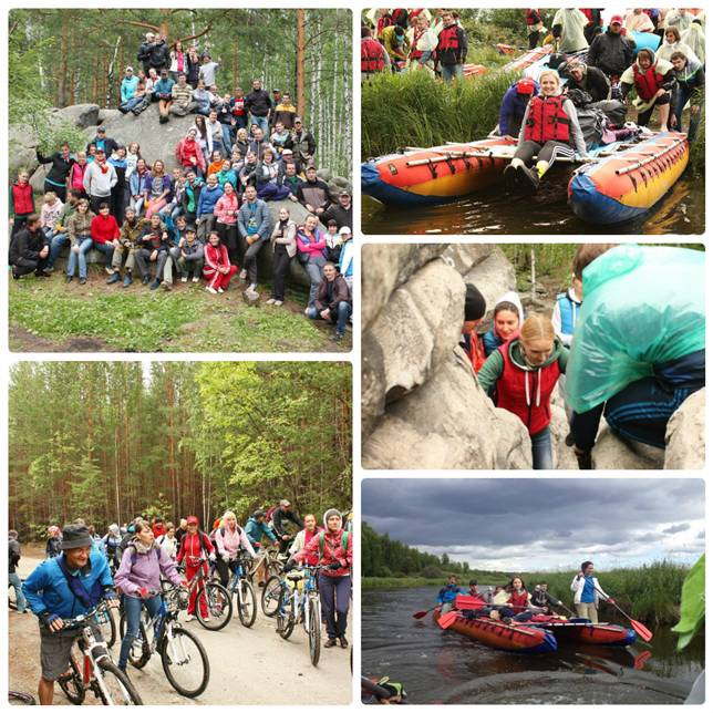 «Закутывались в дождевики и  падали в лужи». Банк24.ру отправил руководителей на сплав и велопробег под дождем - Фото 2