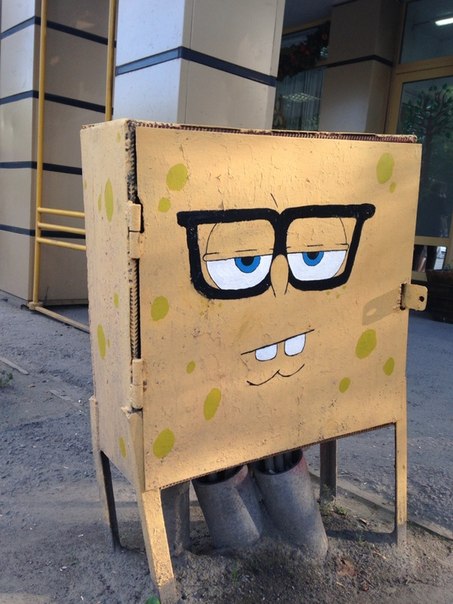 Неприглядные объекты Екатеринбурга стали мультяшными героями. На очереди - преображение старых авто - Фото 2