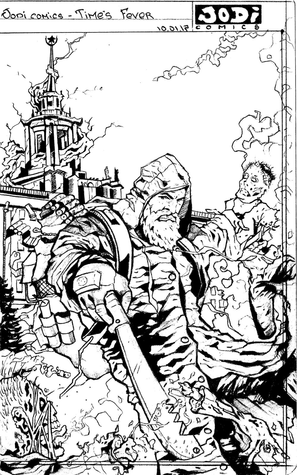 Уральцы собираются выпустить комикс о зомби-апокалипсисе в Екатеринбурге. ФОТО, ВИДЕО - Фото 2