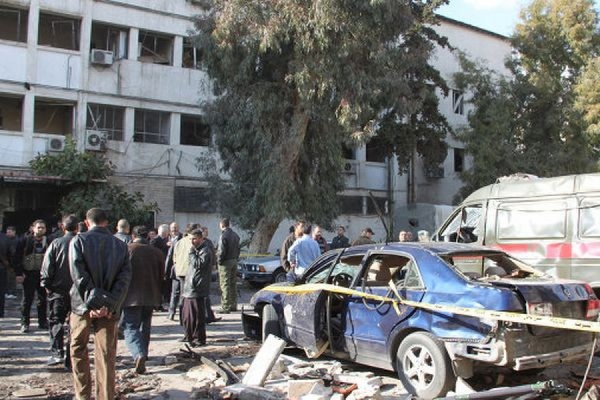 В здании государственной телерадиокорпорации Сирии прогремел взрыв  - Фото 1