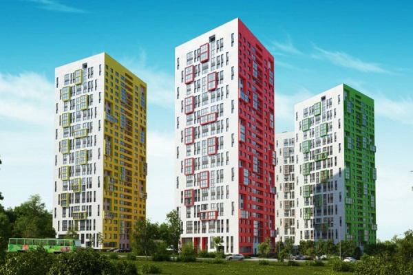 В Екатеринбурге на месте промзоны вырастет разноцветный квартал «Малевич» с гостиницей, офисным центром и высотками - Фото 1