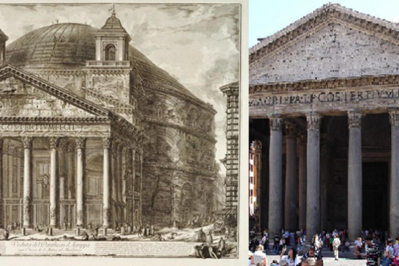 Екатеринбургский музей ИЗО решил сравнить старинные гравюры с фотографиями современного Рима - Фото 1
