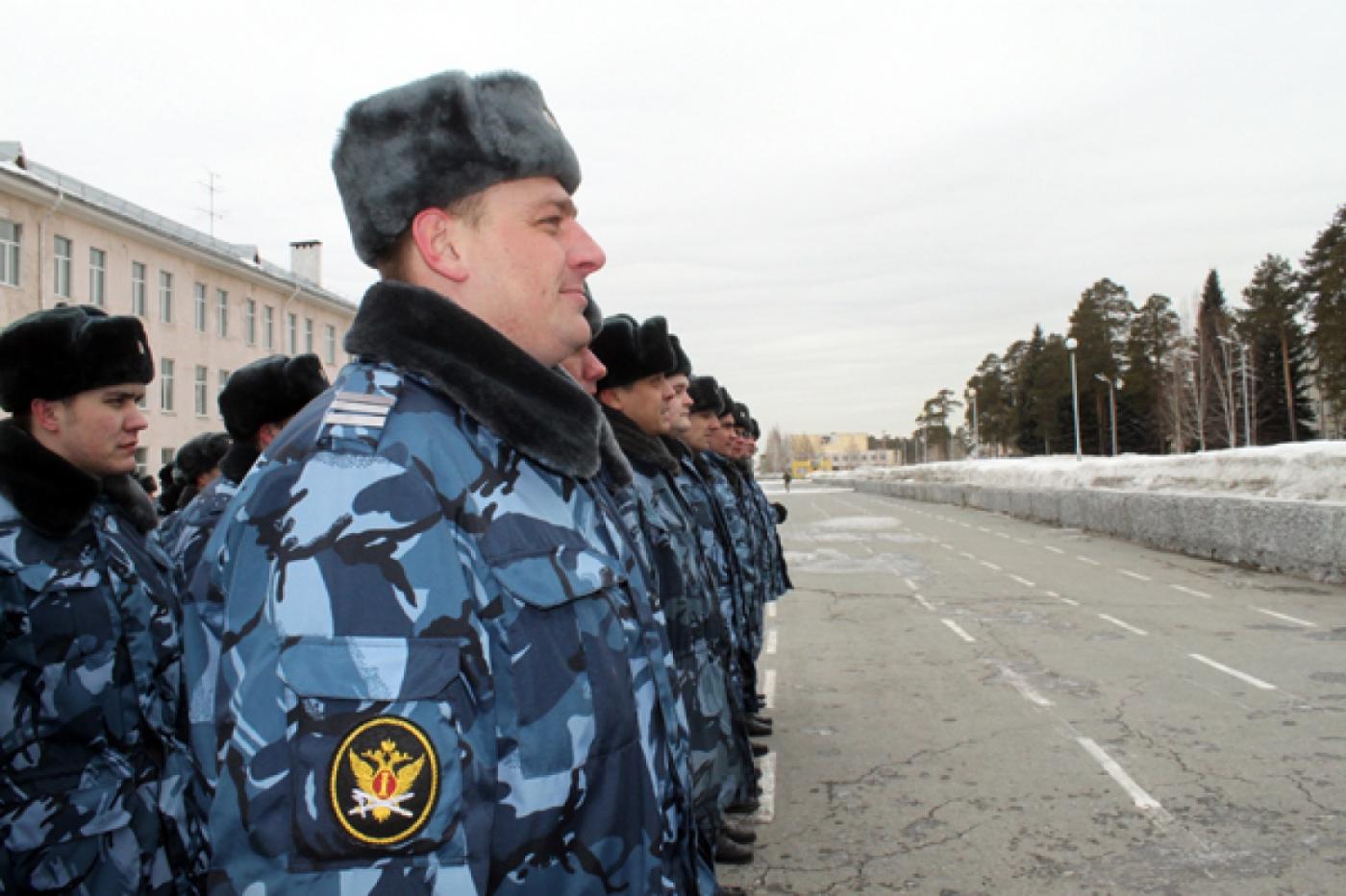 Сотрудники ГУФСИН провели первую тренировку парада Победы - Фото 1