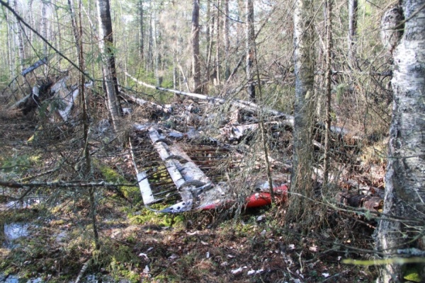 В упавшем «кукурузнике» обнаружены останки не менее десяти человек