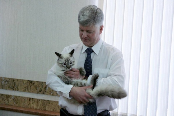 Воды людям! Кот Бублик пожаловался главе Сухого Лога на проблемы горожан - Фото 1