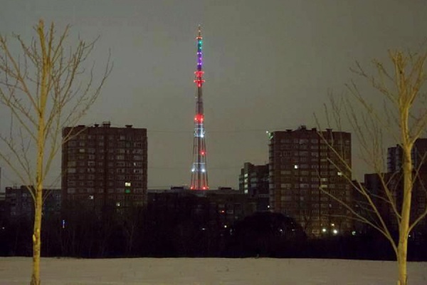 Старая телебашня по ночам будет приветствовать комиссию МБВ новогодними огнями - Фото 1